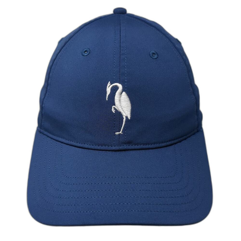 TaylorMade Baseball Cap Blue One Size Heron Boise ID Performance Fabric Hat